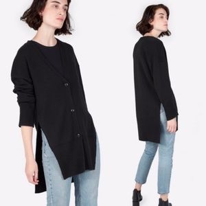 Everlane Wool-Cashmere Oversized Long Cardigan
